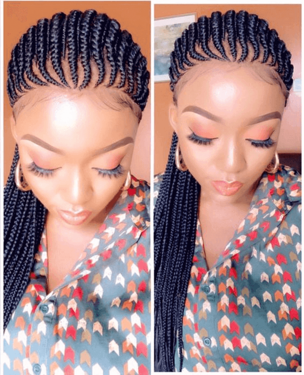 pop smoke braids front and back