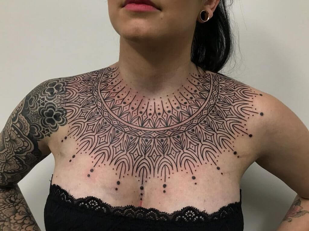 breast tattoos
