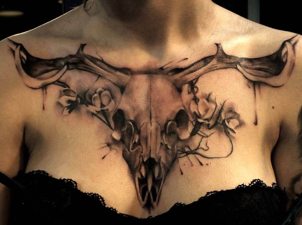 best chest tattoos for females