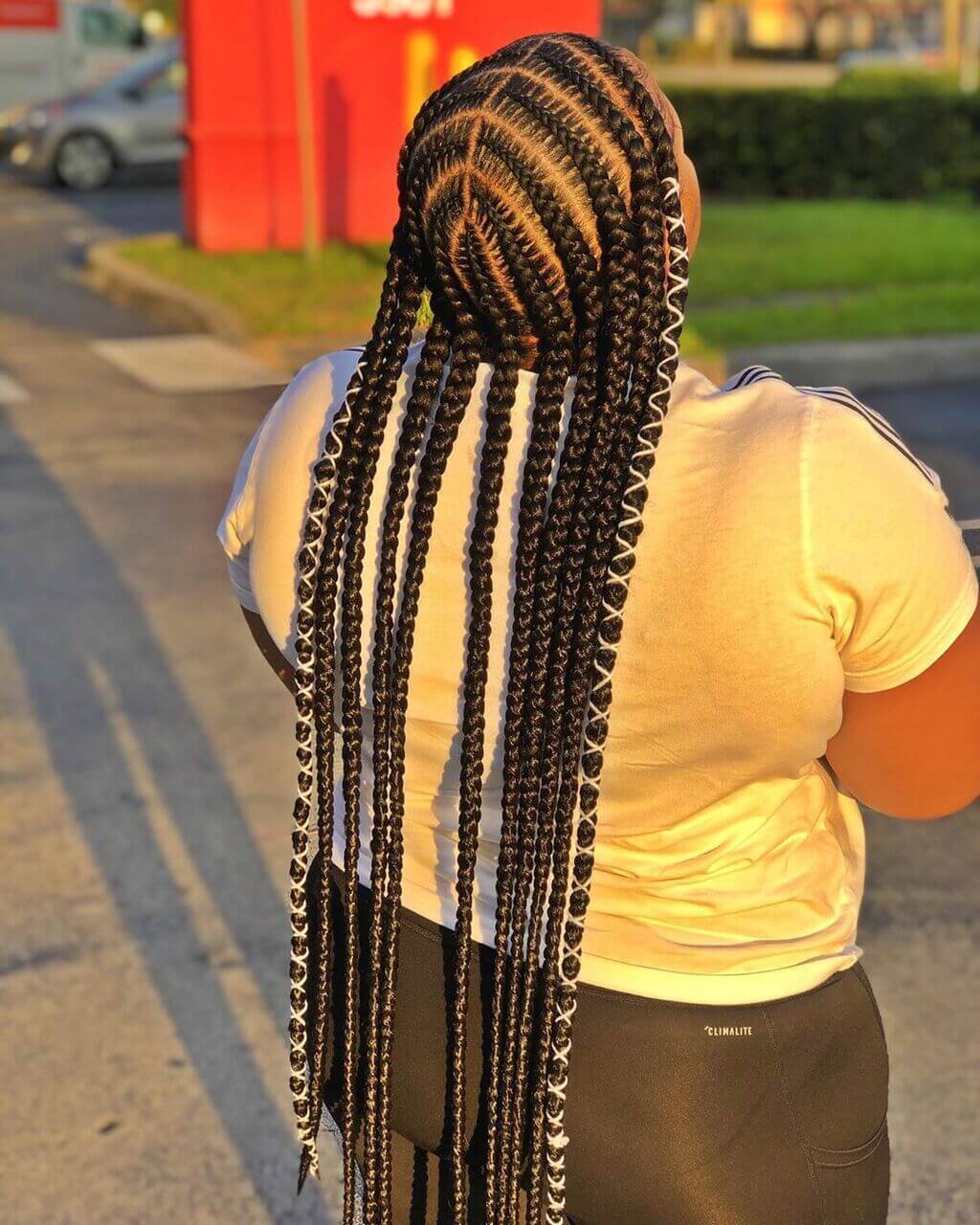 knotless pop smoke braids