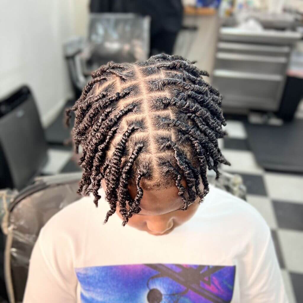 Two Strand Twist Dreads: 35+ Trendy Dreadlock Hairstyles - Dezayno