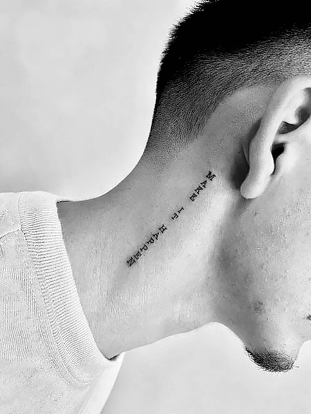 Meaningful Lettering Tattoos