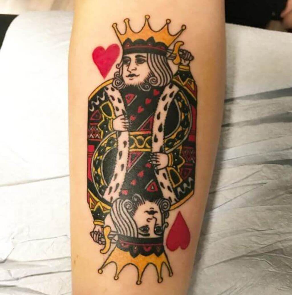 King Tattoo for Men