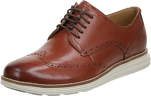 Cole Haan Mens Grand Tour Wing Oxford Woodbury Ivory Shoes