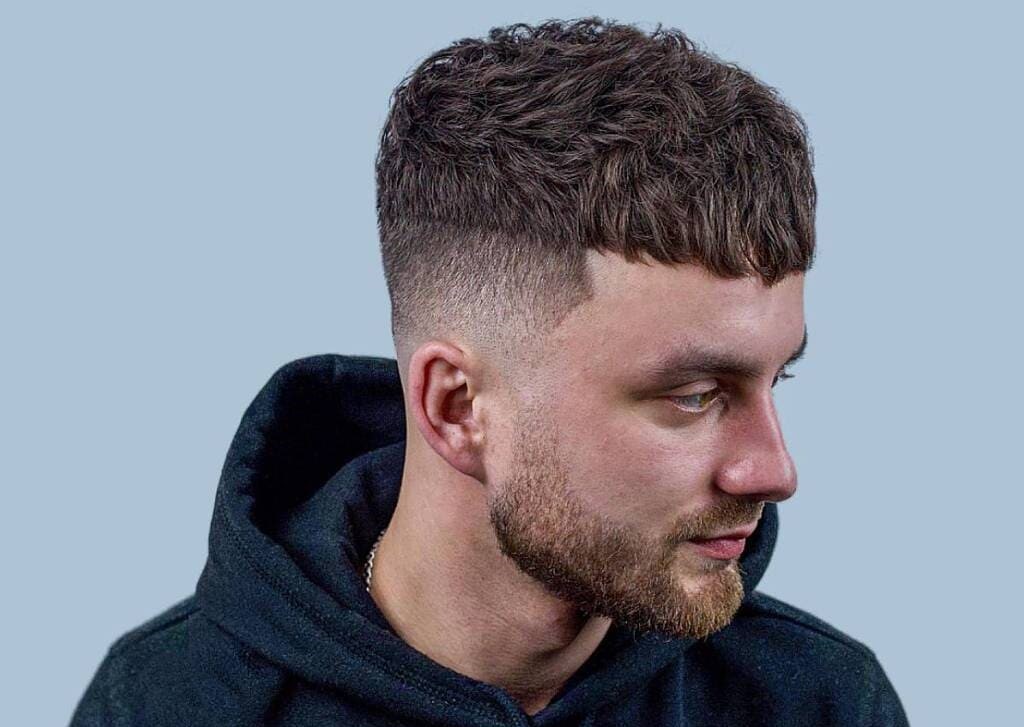 Edgar Haircut with Defined Lines