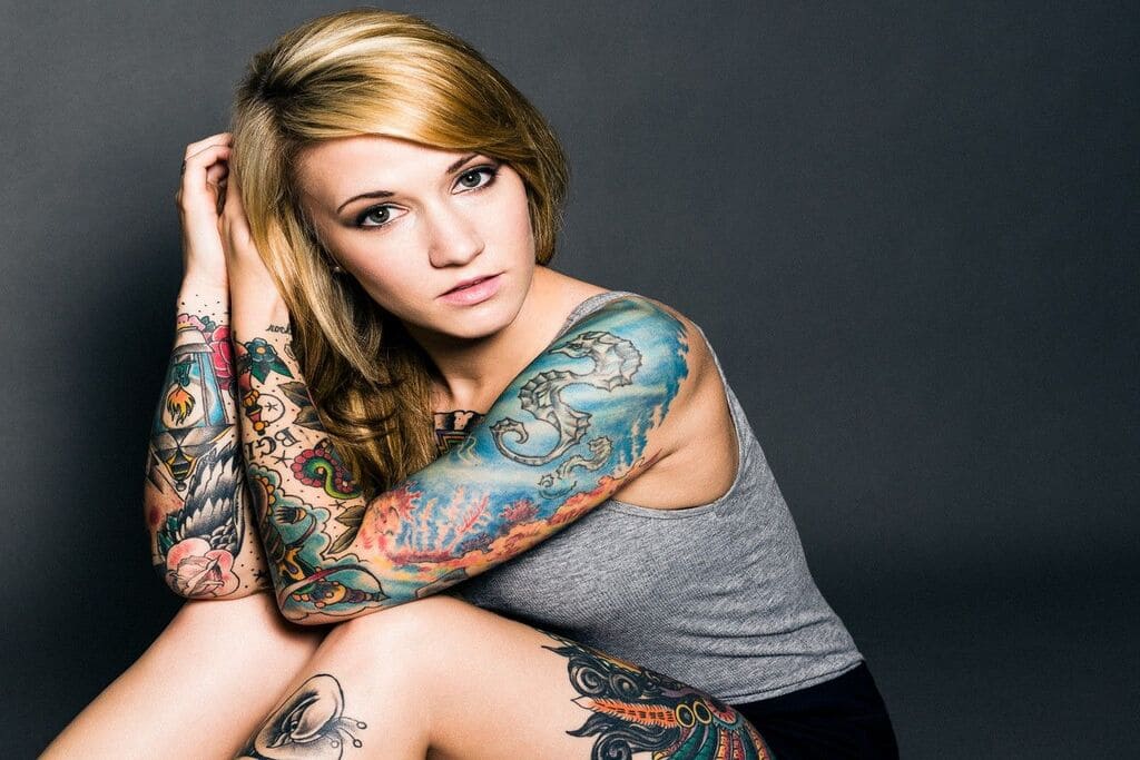 arm tattoos for women