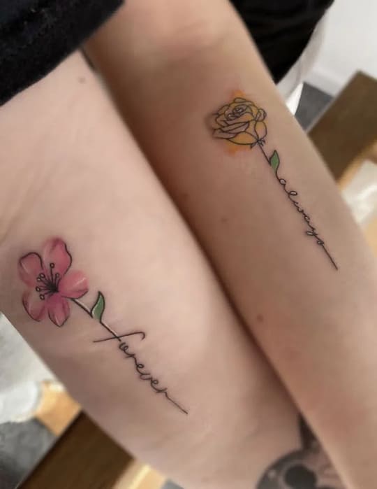 matching tattoos 