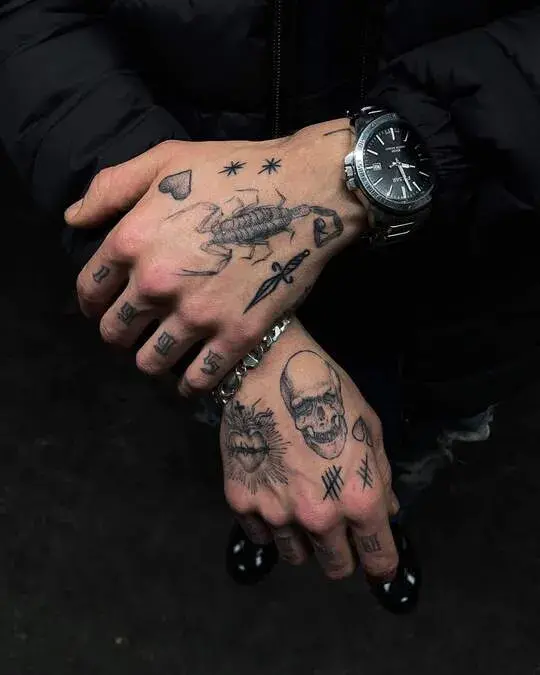 Eye Catching & Cool Male Hand Tattoo Ideas & Designs