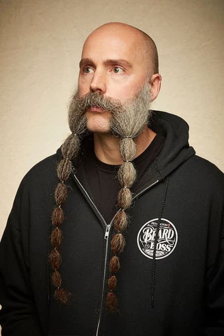 Long Biker Beard