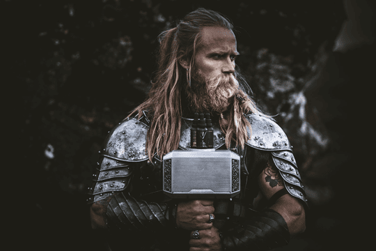 The Warrior long beard styles for men