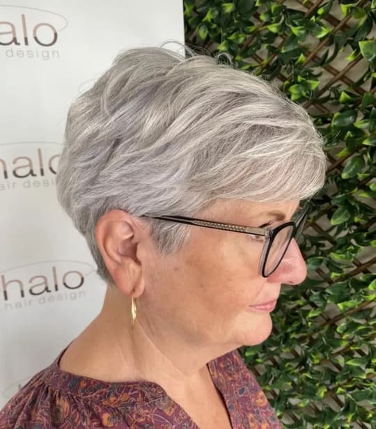 Short Haircuts for Women Over 60