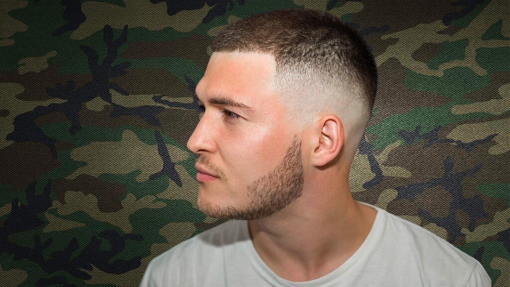 Military Cut Easy Short Haircuts for Men