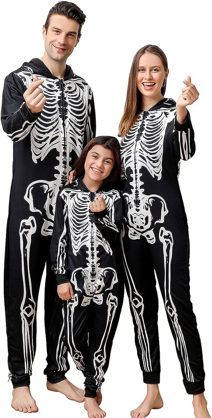Family Matching Halloween Onesie Pajamas