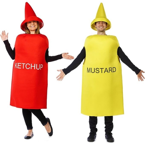 Ketchup and Mustard Costume 