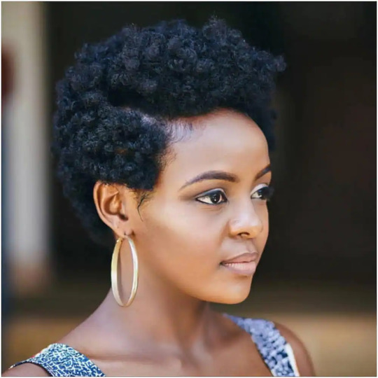 Natural Hairstyles for Office Work