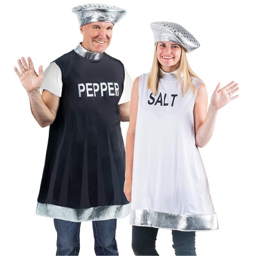 Salt and Pepper Costume for Halloween 