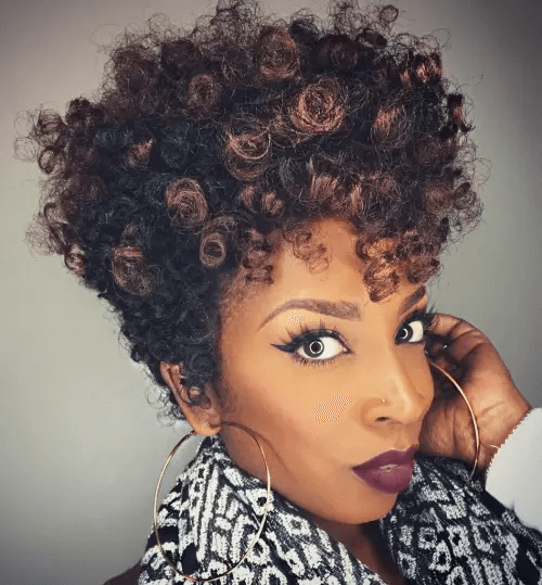 Tapered Natural Hairstyles for Afro Hair