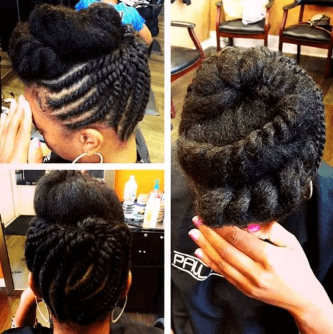 Updos for Natural Hair