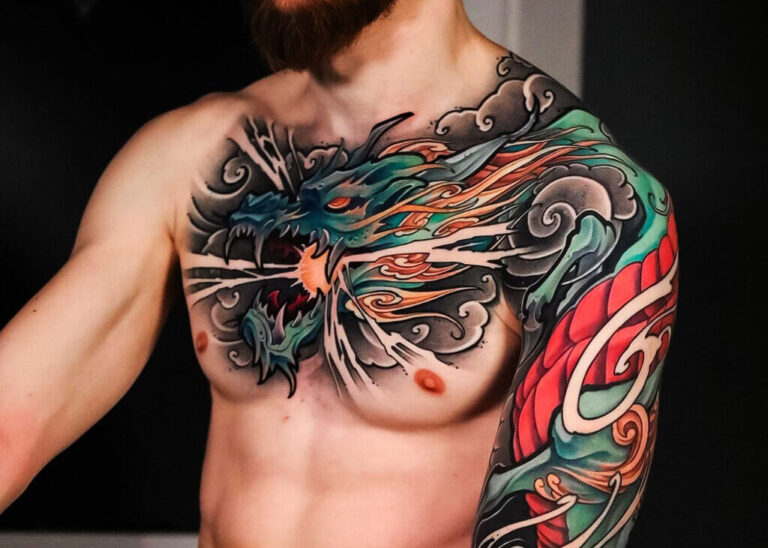 30 Coolest Chest Tattoos For Men To Try In 2024 Dezayno