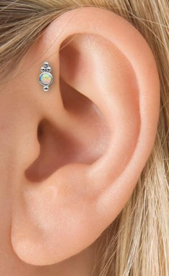 Forward Helix Piercing