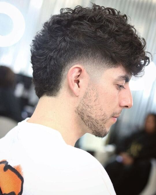 burst fade curly hair haircuts