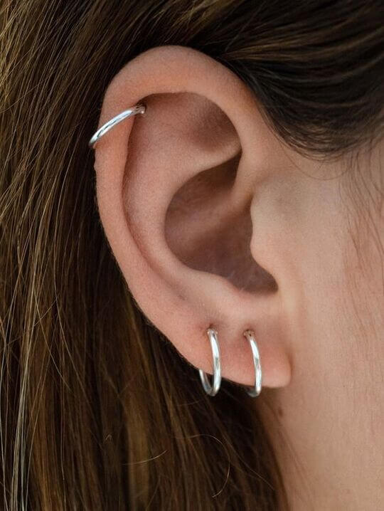 ring helix piercing