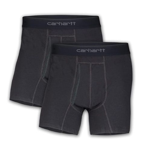 Carhartt Men's Inseam Cotton Blend Boxer Brief 1