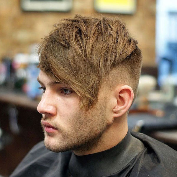 High Taper With Fringe