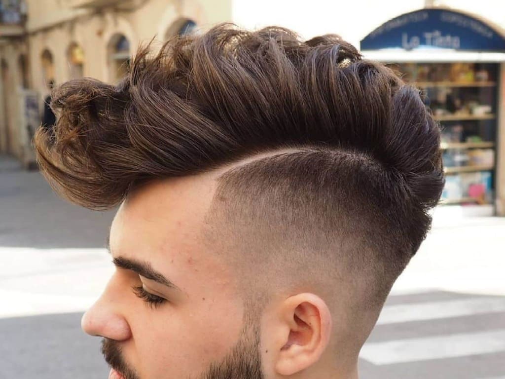 Medium Length Faux Hawk