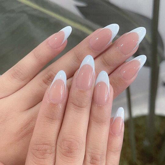 Oval French Tips