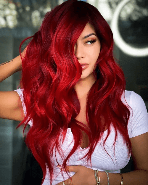 Red Hot Auburn hair