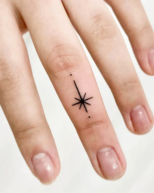 Star Hand Tattoo