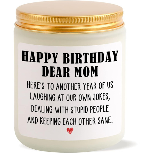 Happy Birthday Candles Gifts for Mom
