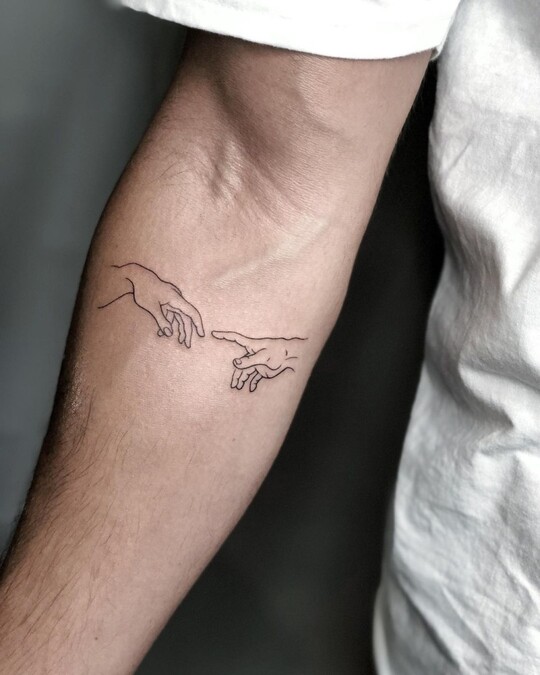 Hand Arm Tattoos for Men