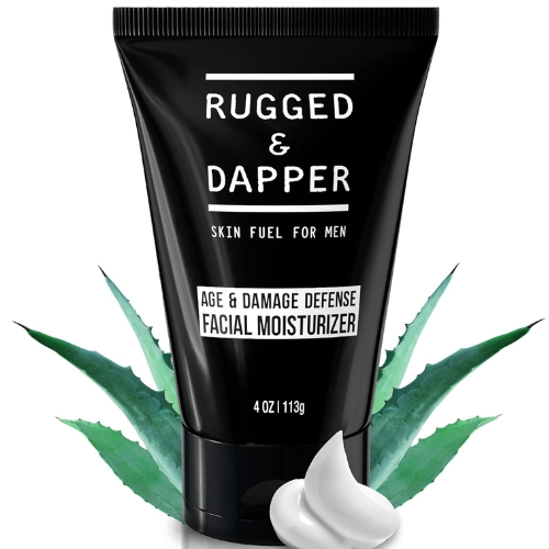RUGGED & DAPPER Mens Face Moisturizer for Dry Skin