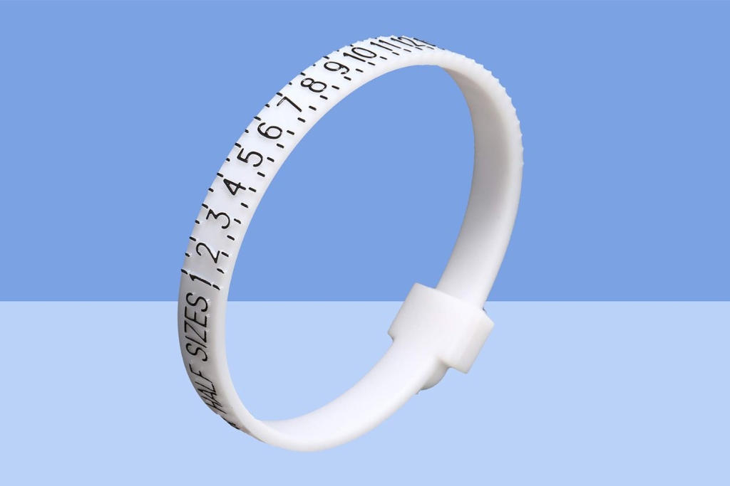 Ring Sizer Used to Measure Ring Size