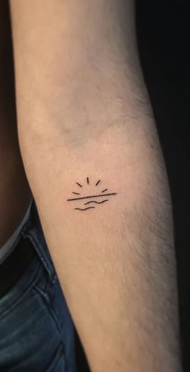 Simple Arm Tattoos for Men