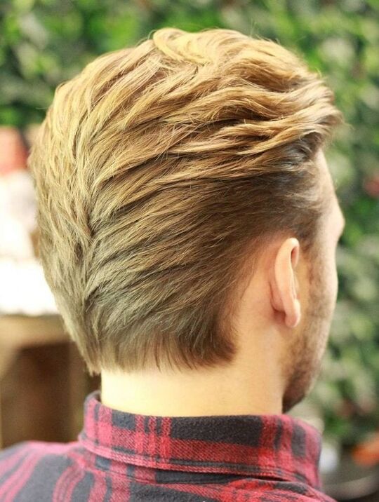 Contemporary Ducktail Haircut