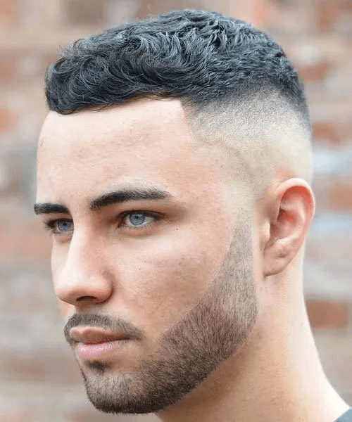 Crew Cut High Skin Fade haircut for men