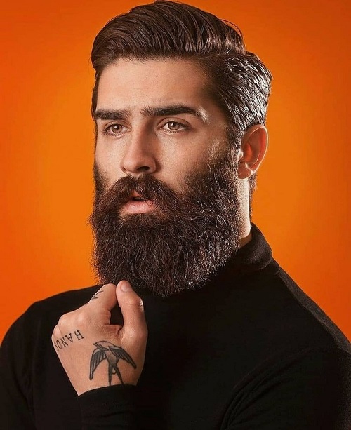 Crew Cut with Beard hairstyle for men