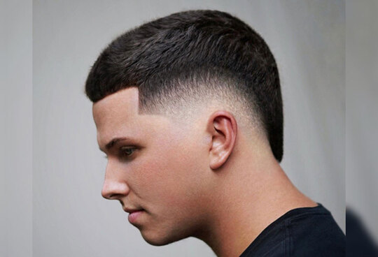 Crew Cut with Mohawk hairstyle for men