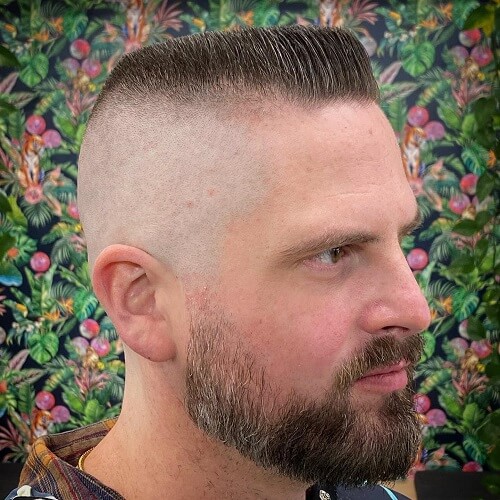 Flat Top Crew Cut hairstyle for men
