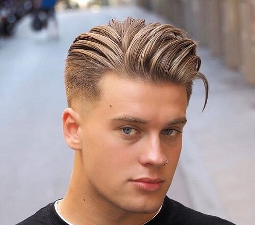 Ivy League Crew Cut hairstyle for men