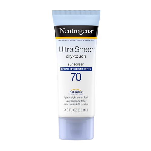 Neutrogena Ultra Sheer Dry Touch Water Resistant and Non Greasy Sunscreen Lotion