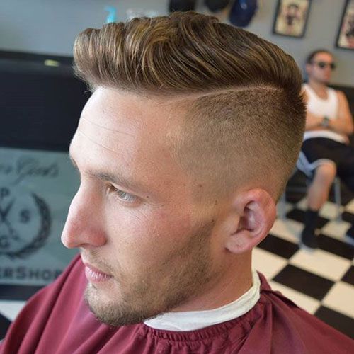 Pompadour Undercut Hairstyle for men