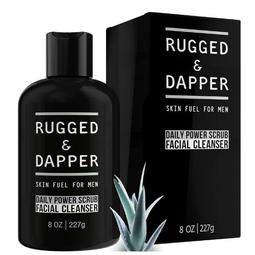RUGGED & DAPPER Facial Wash and Foaming Face Cleanser
