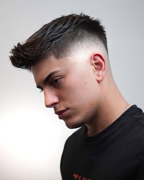 Skin Fade Crew Cut hair for men