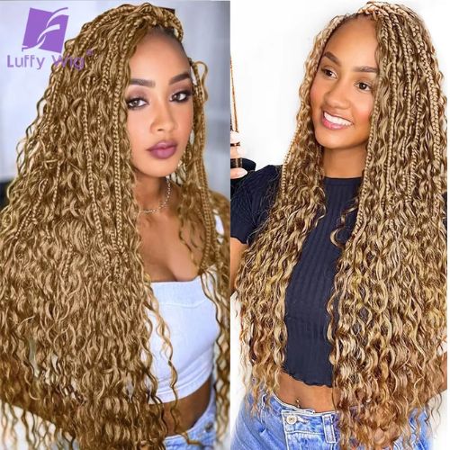 Bohemian Box Braids