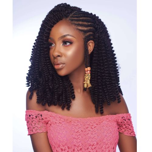 Springy Crochet curls